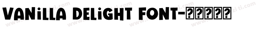 Vanilla Delight Font字体转换